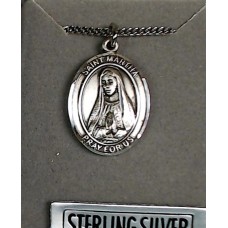 St Martha Medal with chain